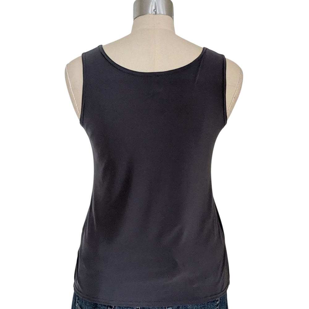 IC By Connie K Grey Tank Top Size Small - Picture 2 of 7
